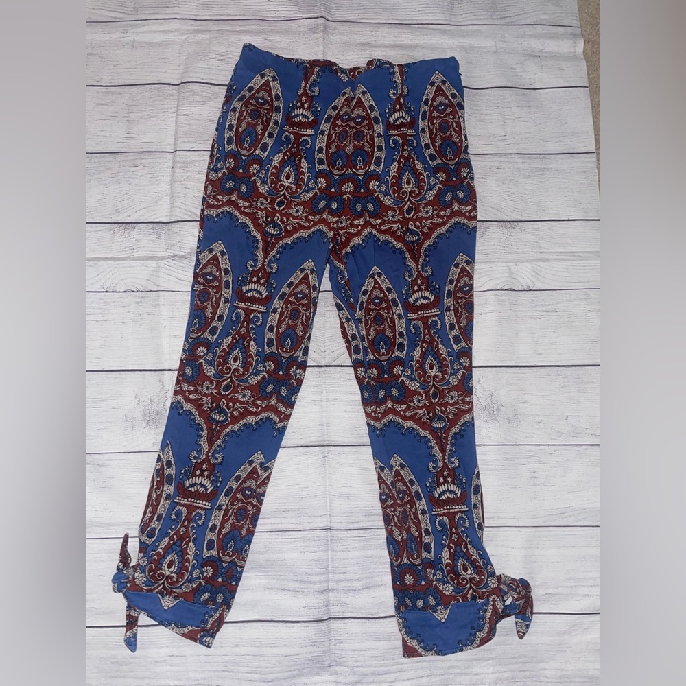 Free People paisley print pants